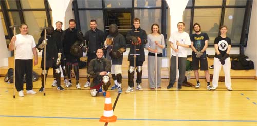 Gruppenbild interner Fechtboden München 206