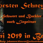 Seminar "Schwert & Buckler nach Liegnitzer"