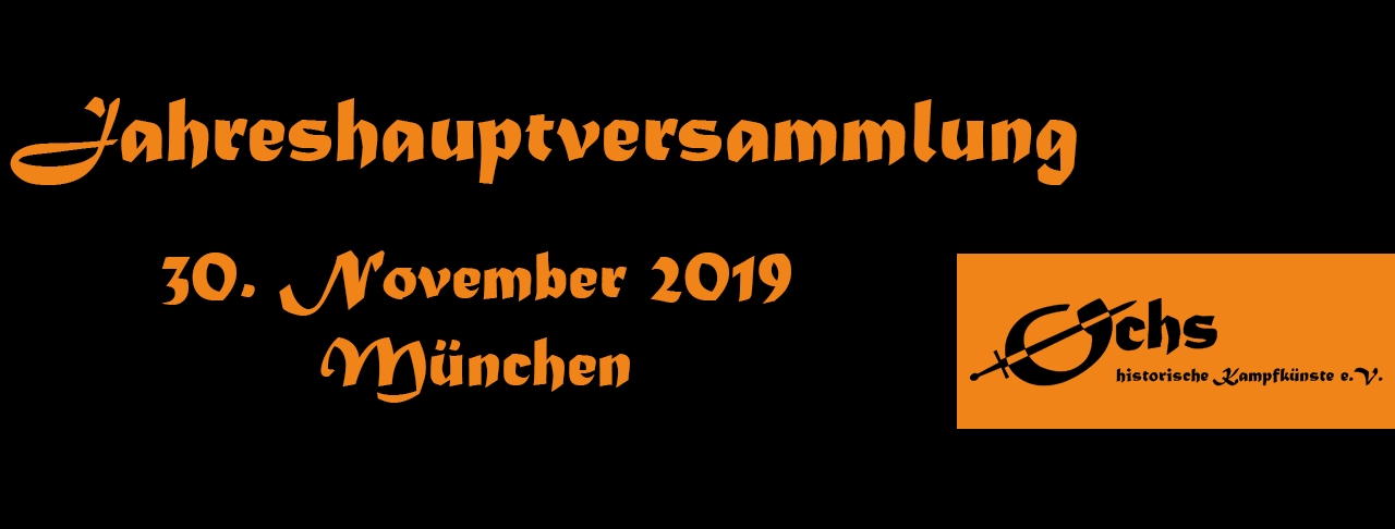 Jahreshauptversammlung 2019