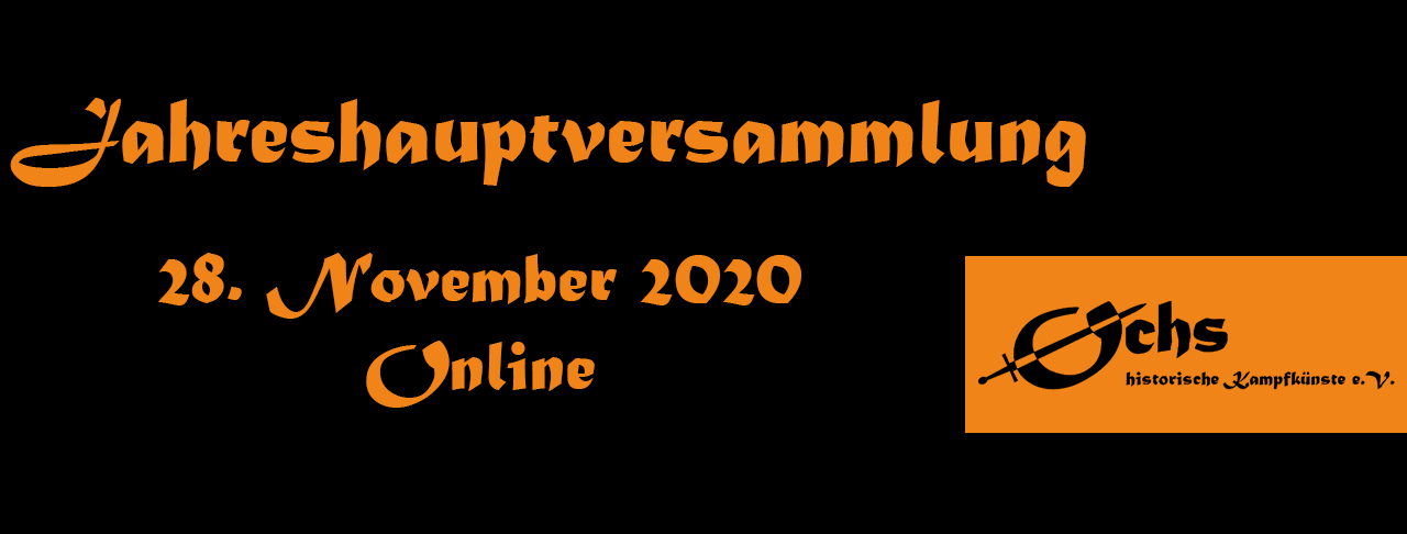 Jahreshauptversammlung 2020