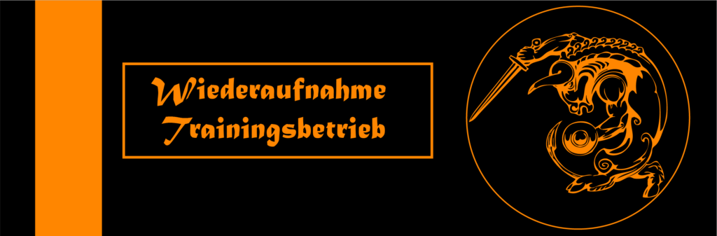 Banner Wiederaufnahme Training