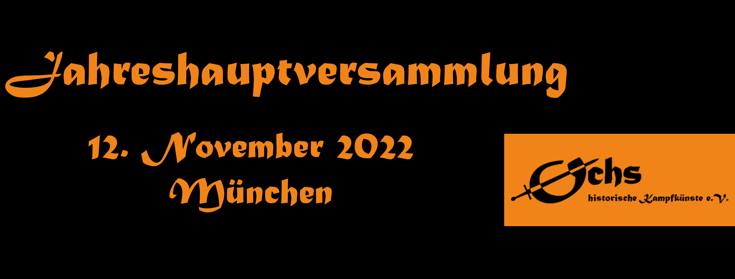 Jahreshauptversammlung 2022