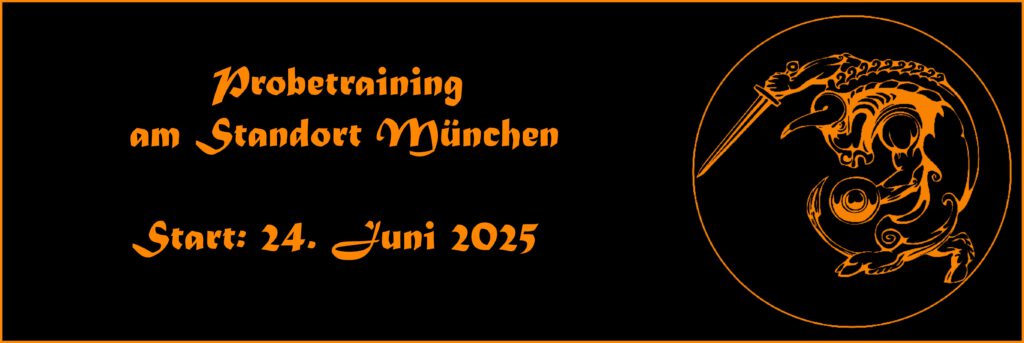 Banner Probetraining in München ab 24. Juni 2025