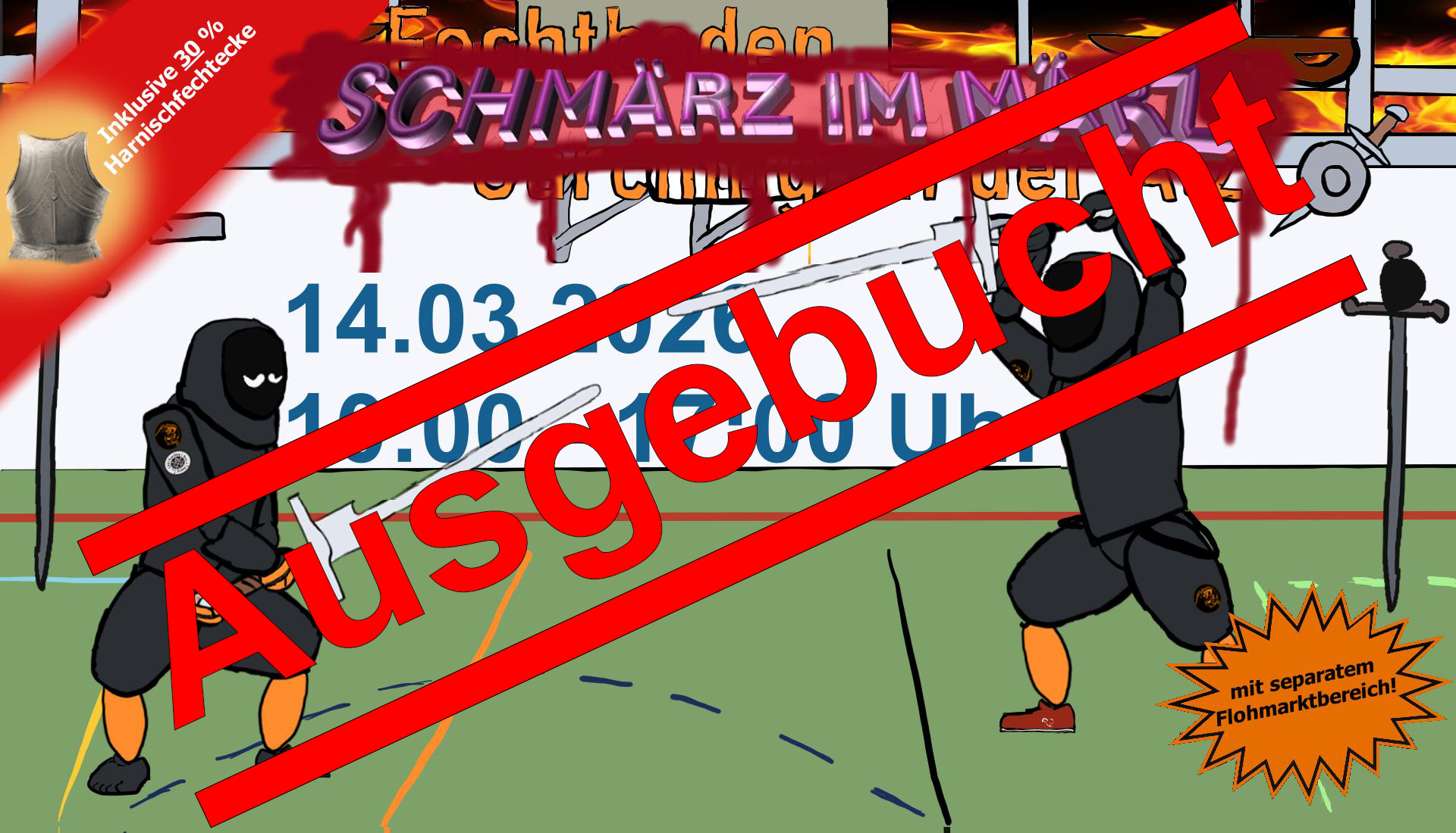 Fechtboden am 14.03.2026 in Garching an der Alz