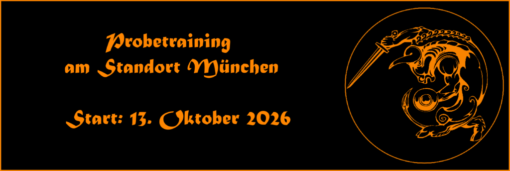 Banner Probetraining ab 13. Oktober 2026